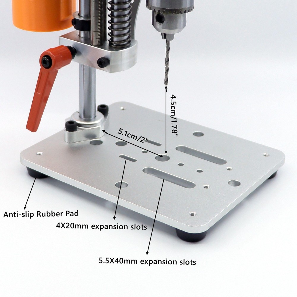 Mini Drill Press Precision Benchtop Drilling Machine Elecric Portable Table D...
