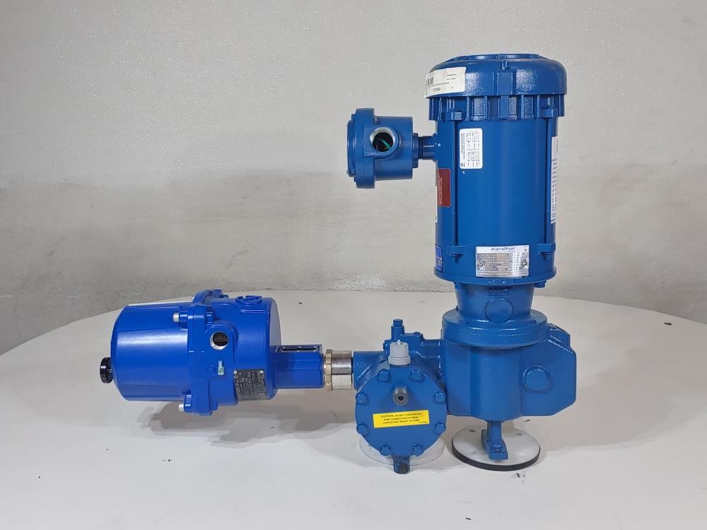 Neptune Metering Pump 515-E-AR-PUMP w/ Actuator Advanced Controller & Motor