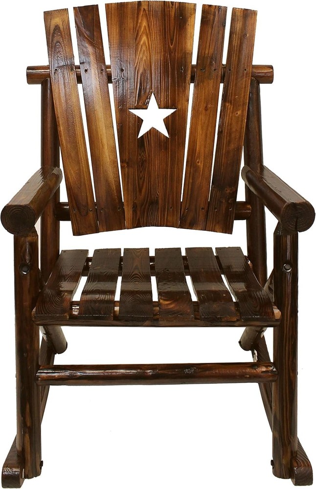 Char-Log Single Rocker with Star