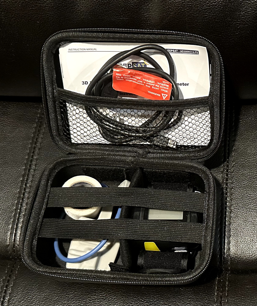 LIKE NEW SleepSat Pulse Oximeter Sleep Test with Advanced Pattern Detection