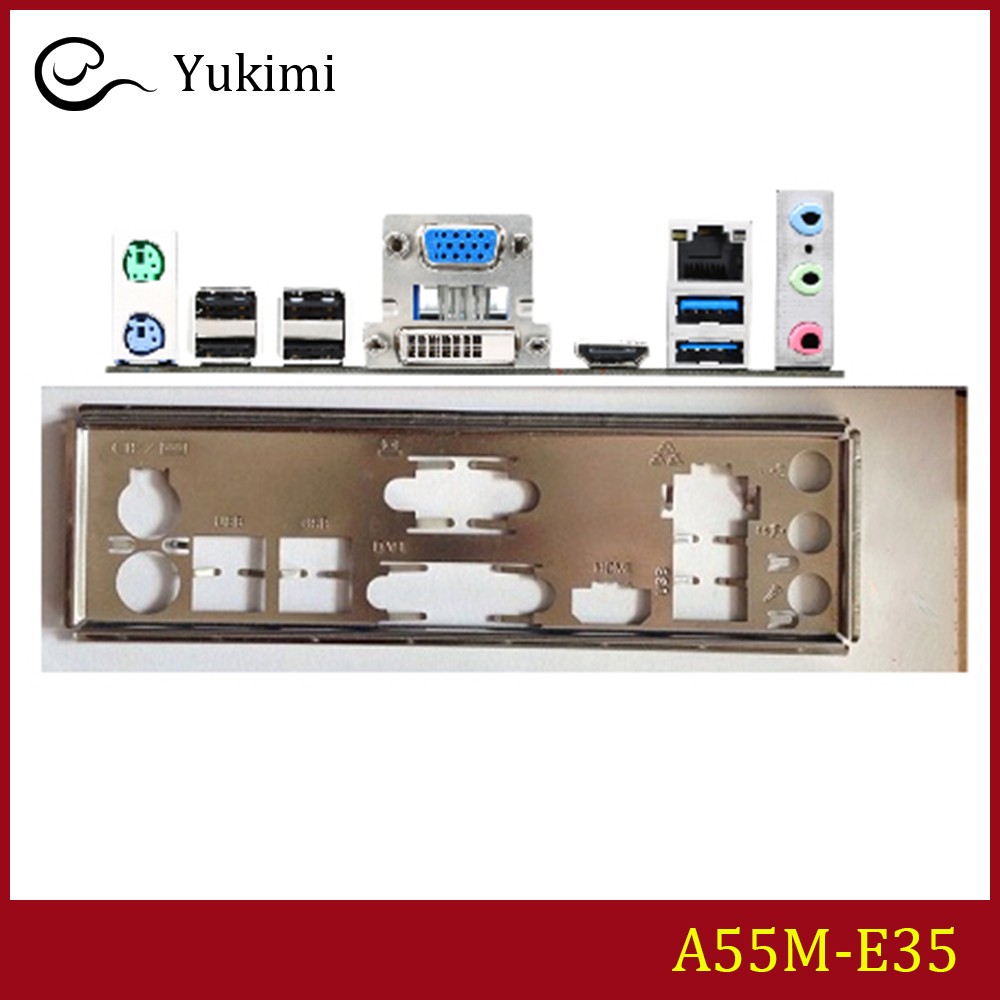 NEW FOR MSI A55M-E35、A58M-E35、A78M-E35 Ｍotherboard I/O Shield Backplate