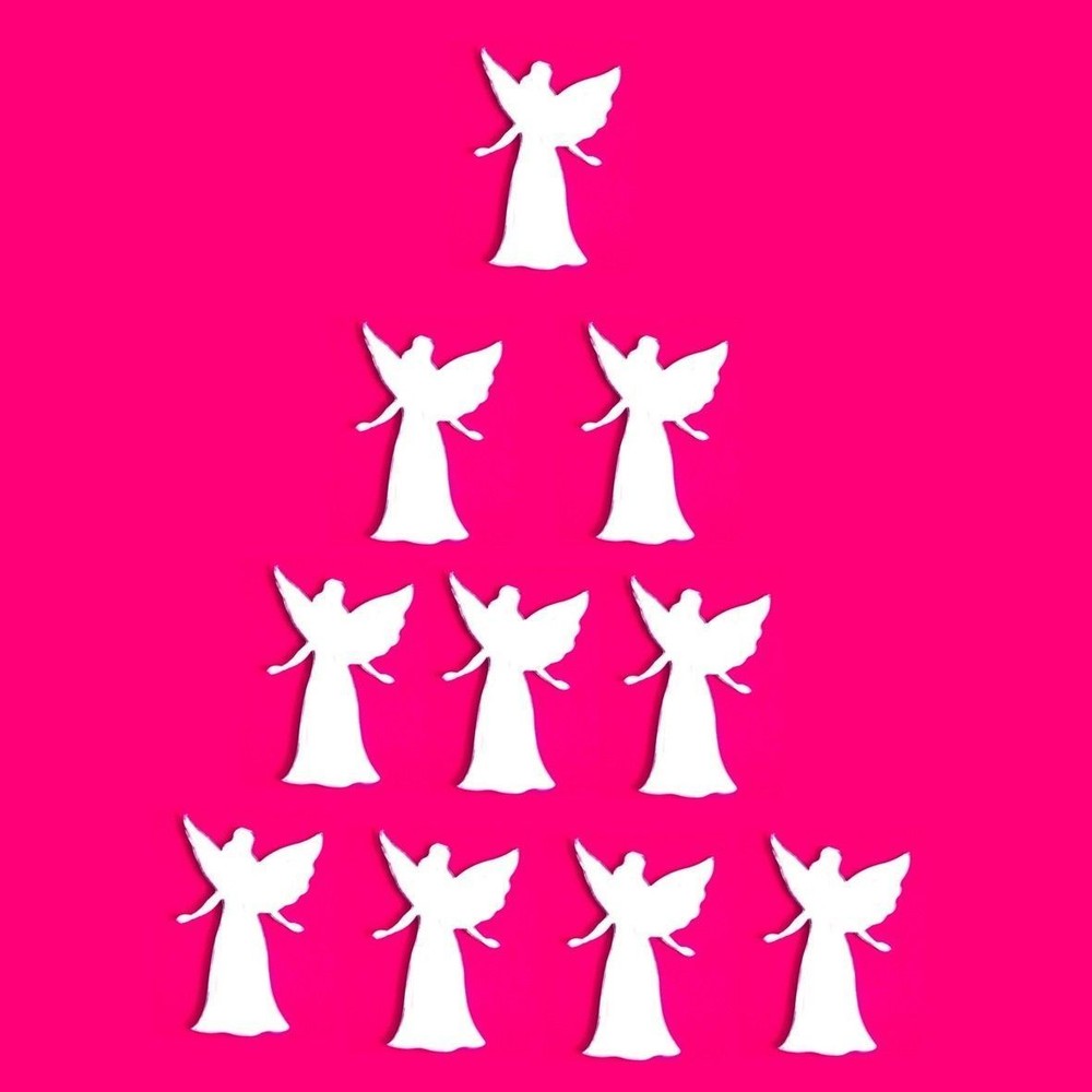 Fairy Shaped Acrylic Mirrors (Several Sizes Available)