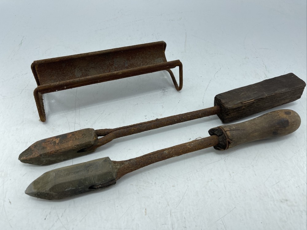 Vintage Soldering Irons Rustic Barn Find Deco