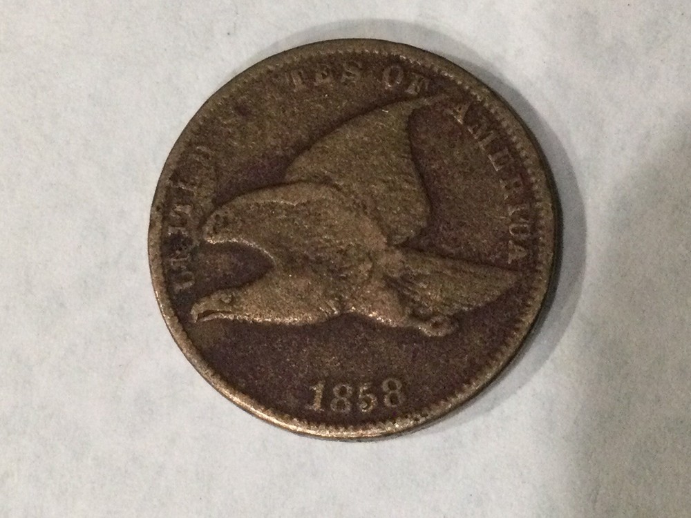 1858 Flying Eagle Cent ~ Small Letters
