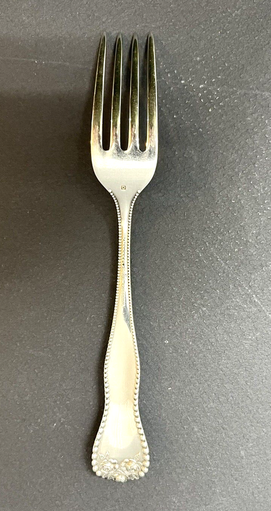 One Gorham Sterling Silver 7" Fork 37.5 Gr. Lancaster W/Mono ML