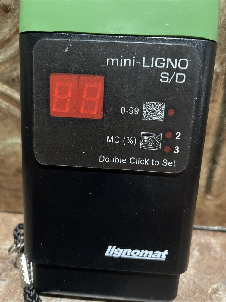 Lignomat Moisture Meter Mini-Ligno S/D Black