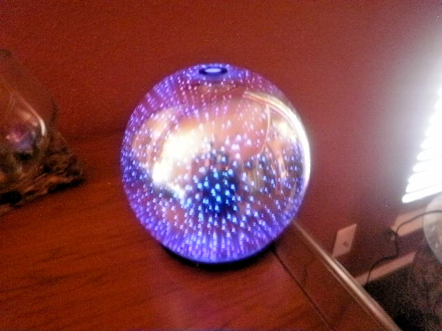 Starburst Globe MISTER LAMP plus oils. x3