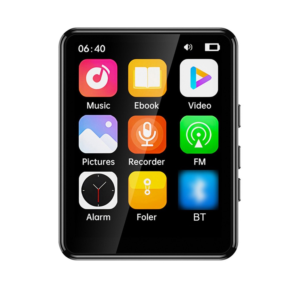 2.4 Inch Touch Screen MP3 Player With BT Speaker For E-book Reading FCSV