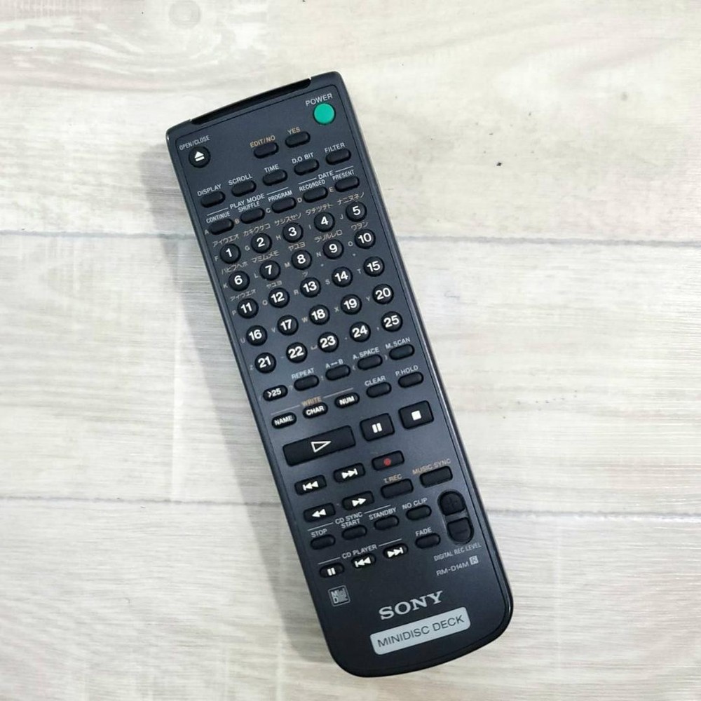 Sony MDS-JA50ES MD Deck audio player with remote control Tested as is