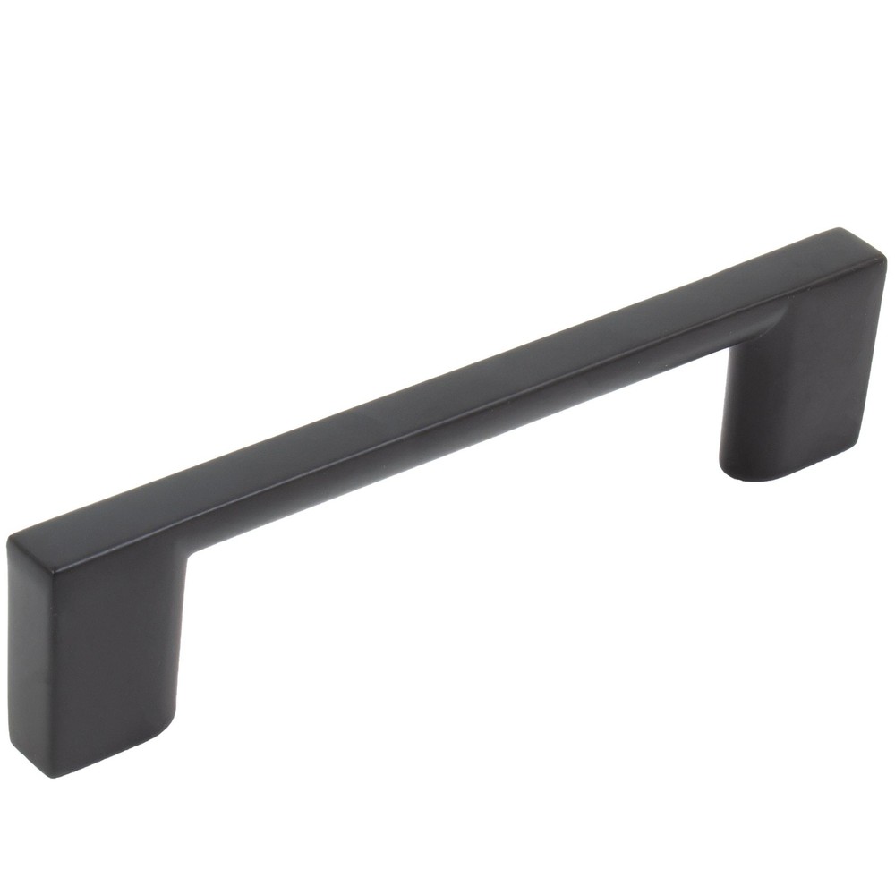 Jetstream Cabinet Pull, 96 Millimeters, Matte Black by Stone Harbor Hardware