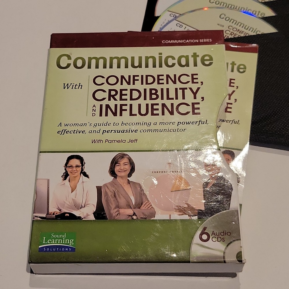 COMMUNICATE WITH CONFIDENCE, CREDIBILITY AND INFLUENCE DVD SET 4 DVDs LKNU Discs