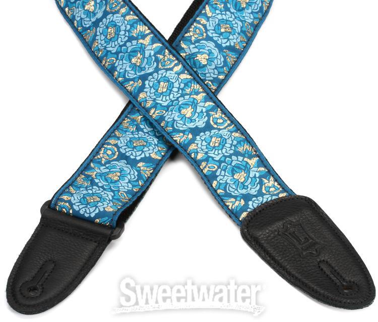Levy's M8AS Jacquard Weave Guitar Strap - Blue