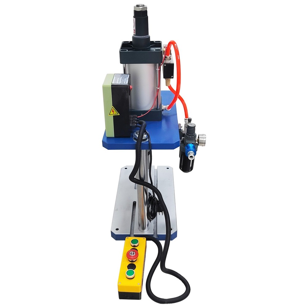 1763Lbs/800Kg Pneumatic Punch Press Machine w/Controller Dual Columns Two Boards