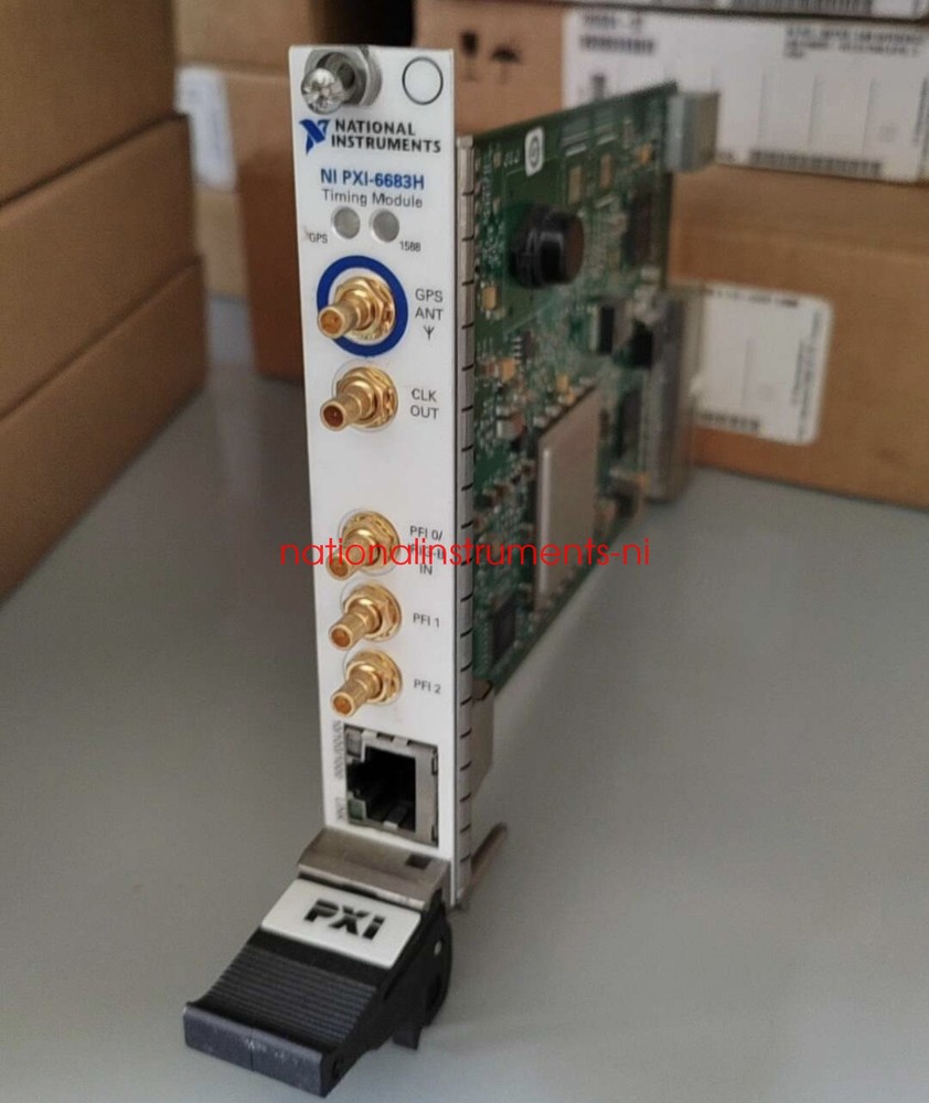 NI National Instruments PXI-6683H Timing Module Test completed