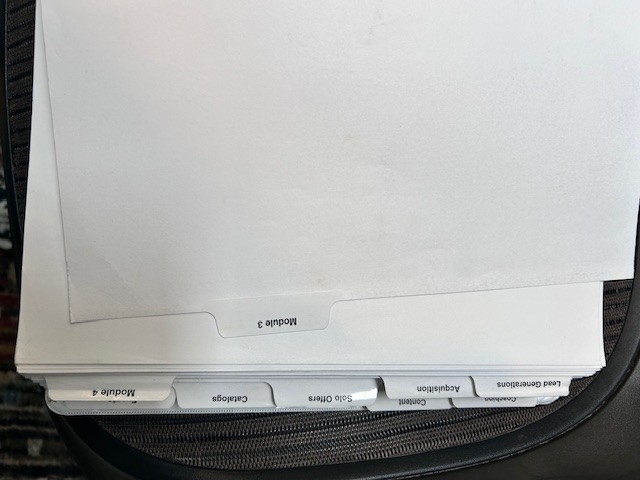 Dan Kennedy Certification Program Binders 2 Volume Rare Direct Response Training