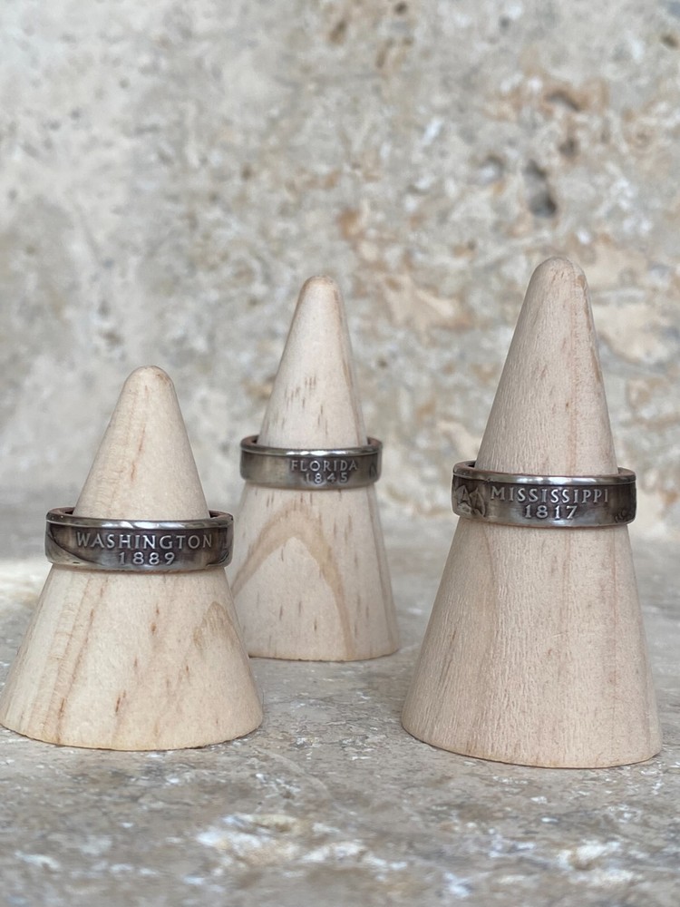 Florida Coin Ring - Handmade Ring