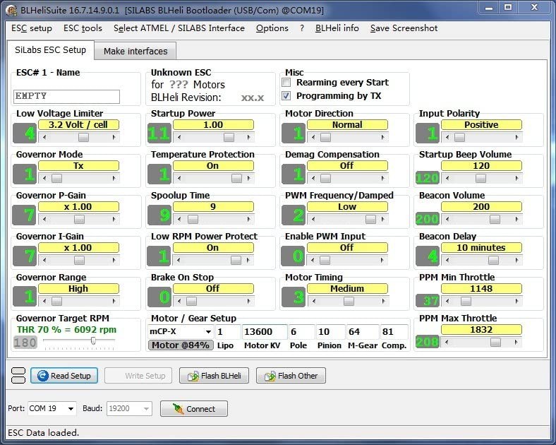 BL32 USB Linker Brushless ESC Open Source Speed Control Programming