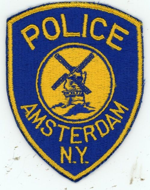 NEW YORK AMSTERDAM POLICE NICE SHOULDER PATCH SHERIFF