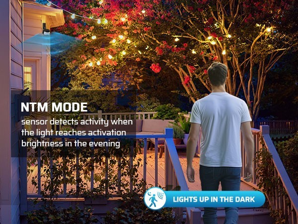 DEWENWILS Motion Sensor Light Switch Outdoor Wireless 100FT Remote 50FT Detect