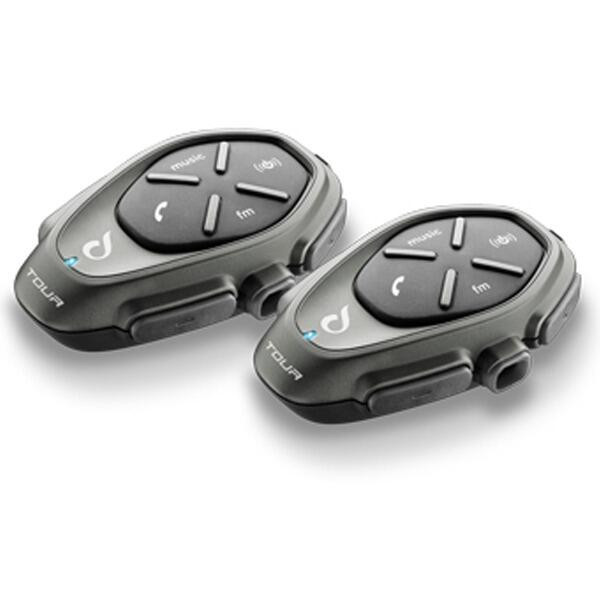 INTERPHONE TOUR HD TWIN PACK Motorcycle Intercom Headset