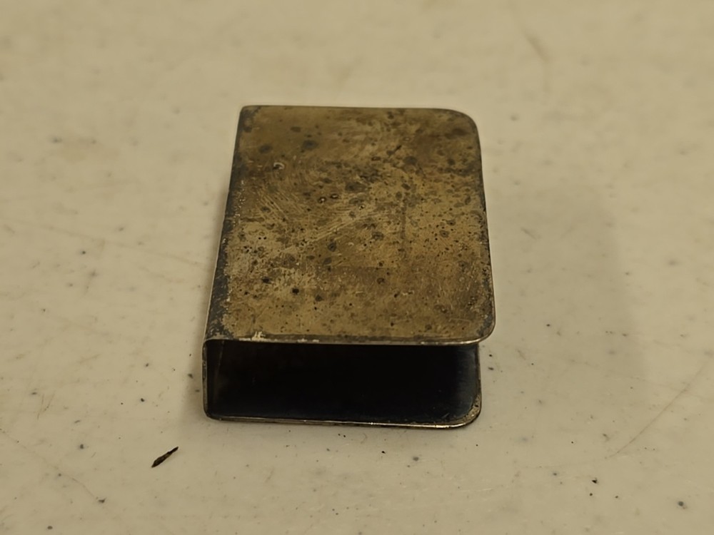 Antique LA Colonial Sterling Silver Match Box Safe