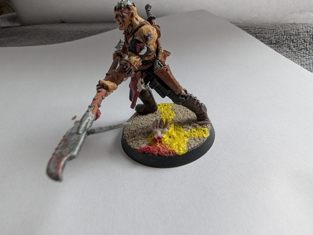 Games Workshop Warhammer 40K 54mm Inquisitor Sergeant Stone Painted OOP