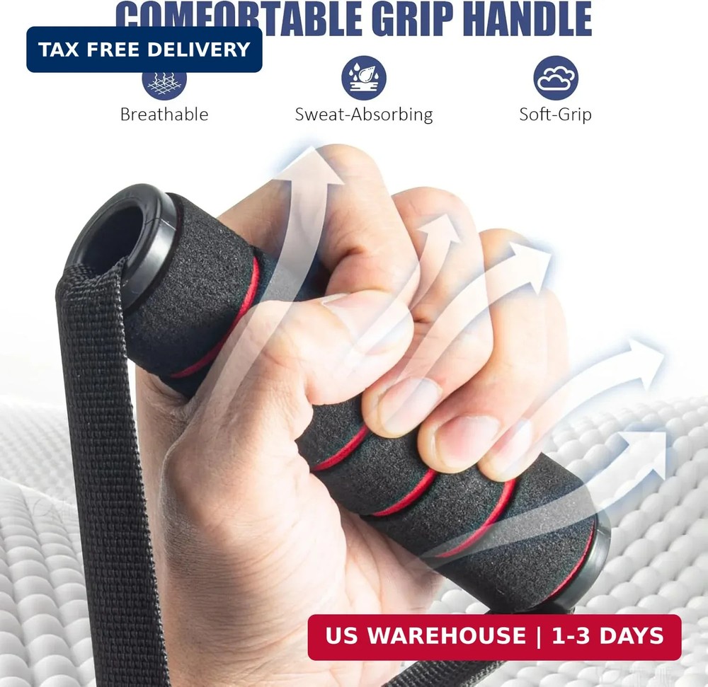 2 Pack Upgraded Exercise Handles, Gym Handle Equipment for Cable Machine Attachm