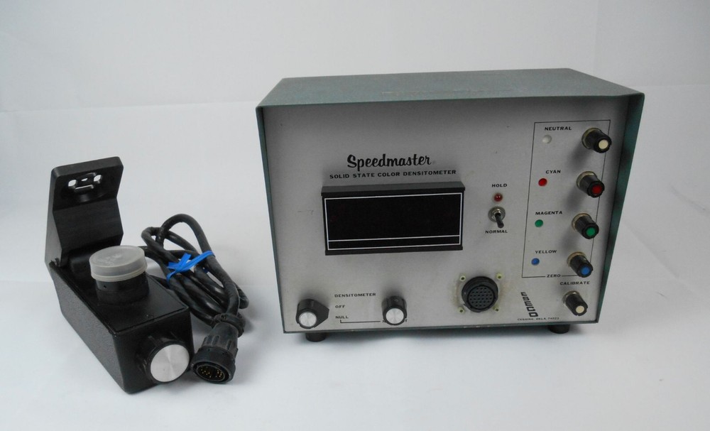 Eseco Speedmaster Reflection Densitometer Model R-75D + Check Plaques