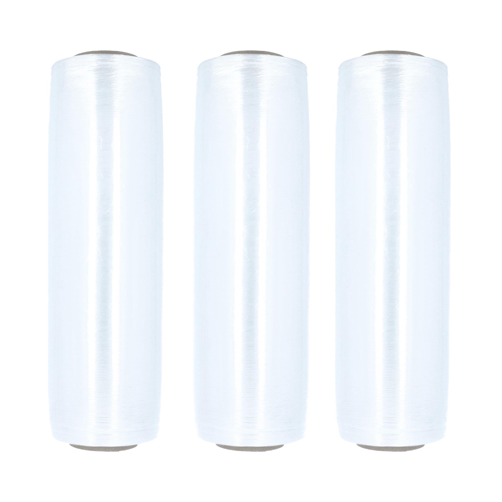 4 Rolls 13" x 1476' (30 Ga) Economy Pre-Stretch Film Shrink Wrap One Side Cling