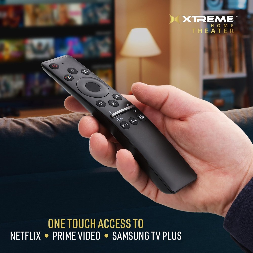 Replacement Remote Compatible with Samsung Smart TV - Universal Black