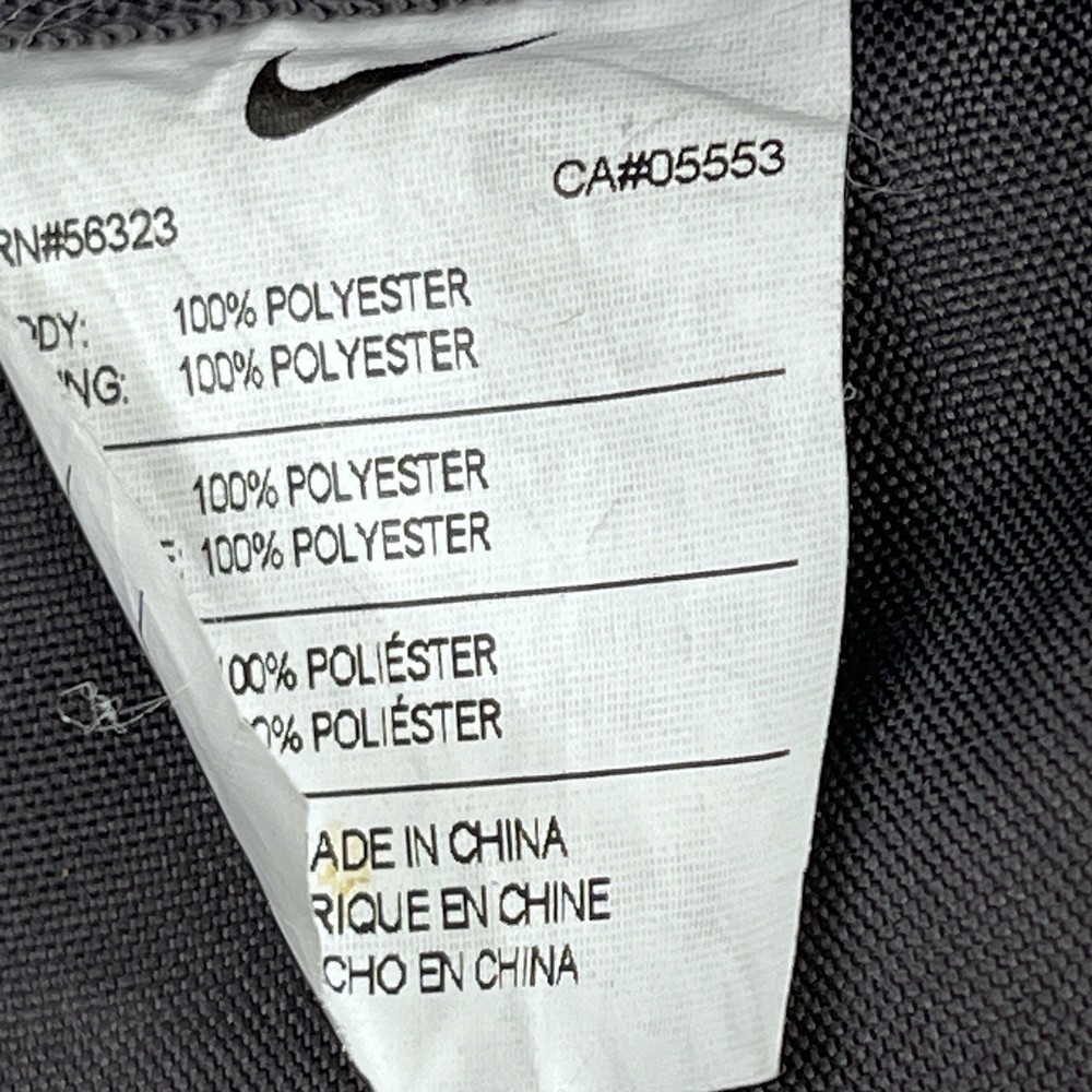 Nike 72 Backpack Black With Zip Closure