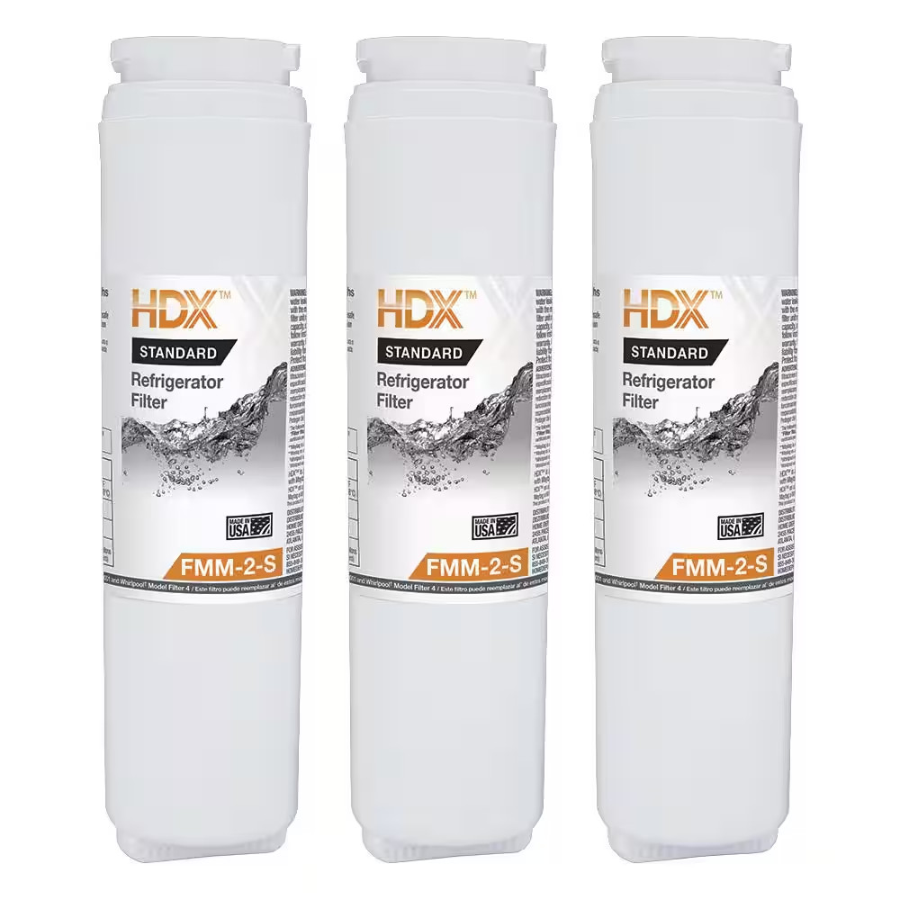 Fmm-2-S Standard Refrigerator Filter Fits Whirlpool Filter 4 (3-Pack) Free Ship