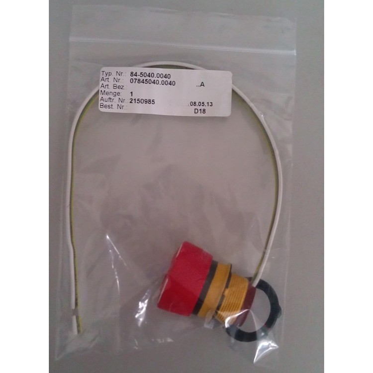 For EAO 84-5040.0040 Red Switch Button 1PCS New Emergency Stop Button