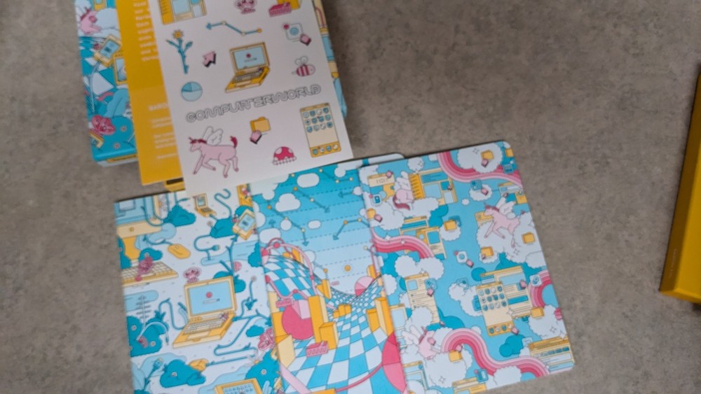 Baron Fig Computerworld Limited Edition Notebook Set (3-Pack) w/ Codecademy soft