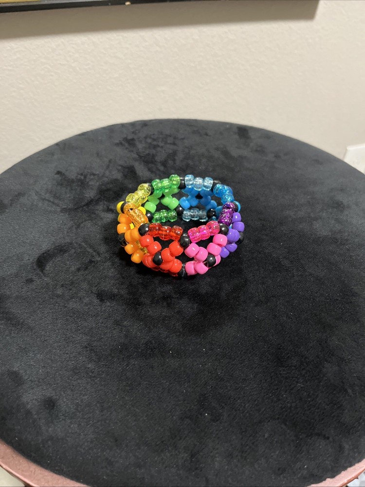 Multi-Colored Kandi bracelet
