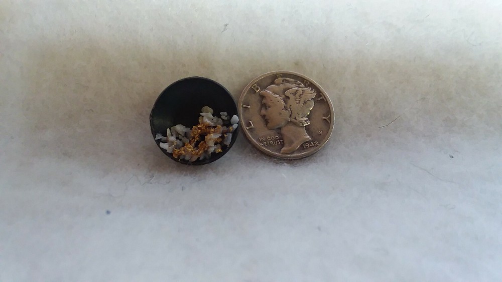 Gold Prospecting Mining  Magnet 9/16" Pan