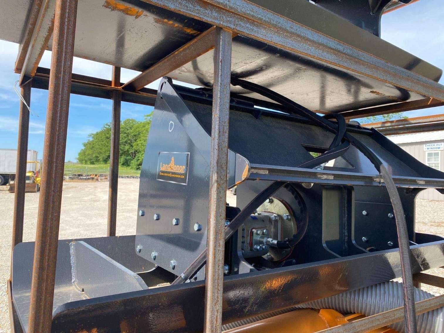 Landhoner 6' 72" Vibratory Universal Mount Skid Steer Plate Compactor WE SHIP!