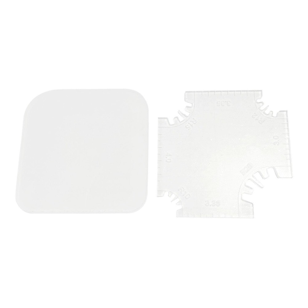 Zipper Corner Fitting Auxiliary Tool DIY Leather Tool Acrylic