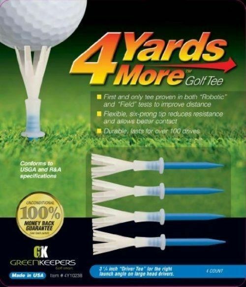 Greenkeepers Blue Yards Golf Tees 3 1/4-Inch