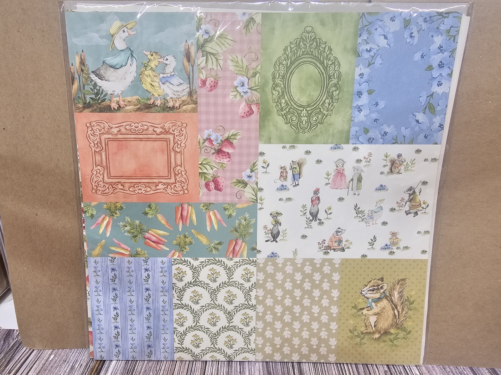 Stampin’ Up! STORYBOOK MOMENTS SPEC DSP 12 sheets 12 x 12 DESIGNER SERIES PAPER