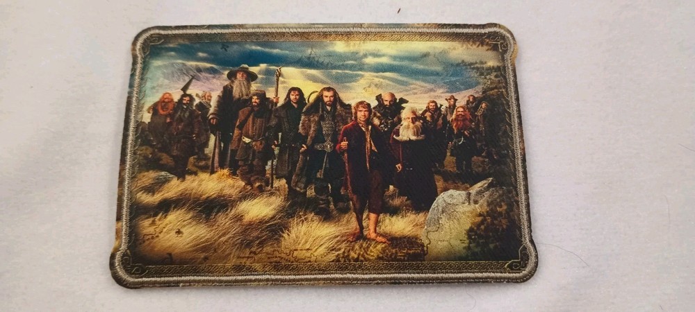The Hobbit Group 2.5 x 4 Inch Iron On Patch