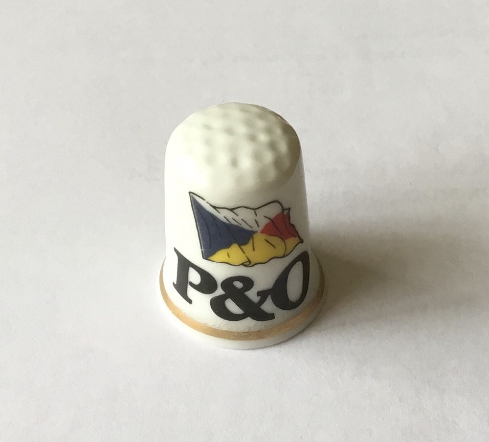 P&O Fine English Bone China Thimble