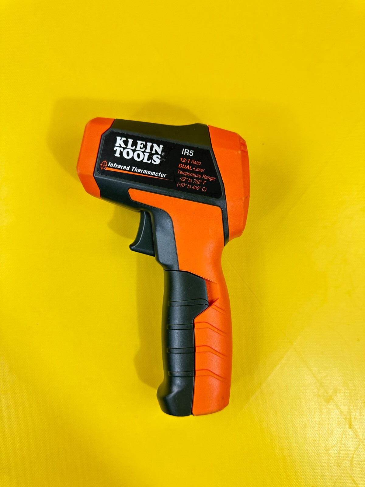 Klein Tools IR5 Infrared Thermometer 12:1 Ratio Dual Laser -22°F to 752°F