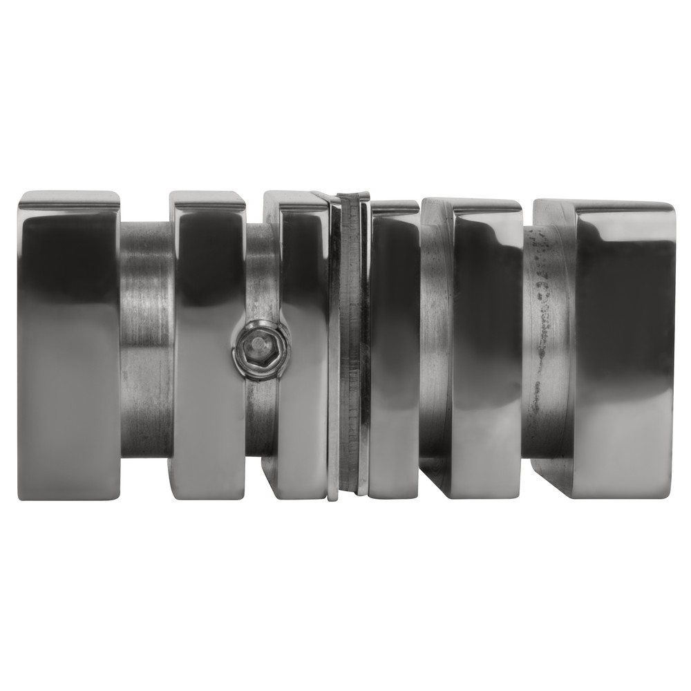 CRL SDK160CH Polished Chrome Square Back-to-Back Style Knobs