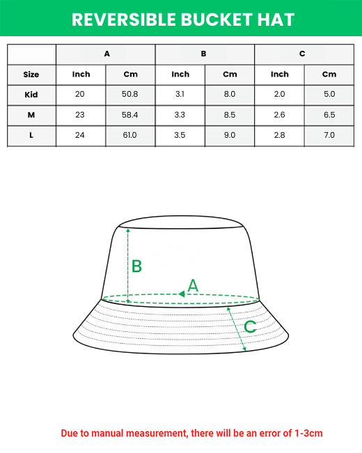 Golf Pattern Masters Tournament Ping Dark Green Pattern Reversible Bucket Hat