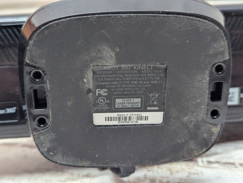 Microsoft Xbox 360 Kinect Sensor Bar Only - Black