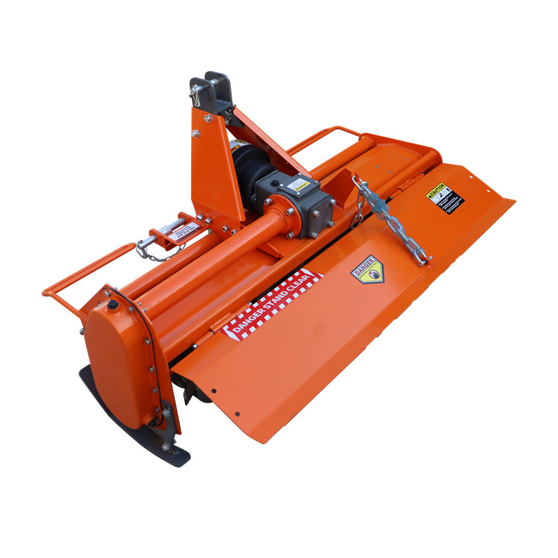 3 Point 37" Rotary Tiller Attachment Fits Cat 1 Tractor PTO Driven Work 5" Deep