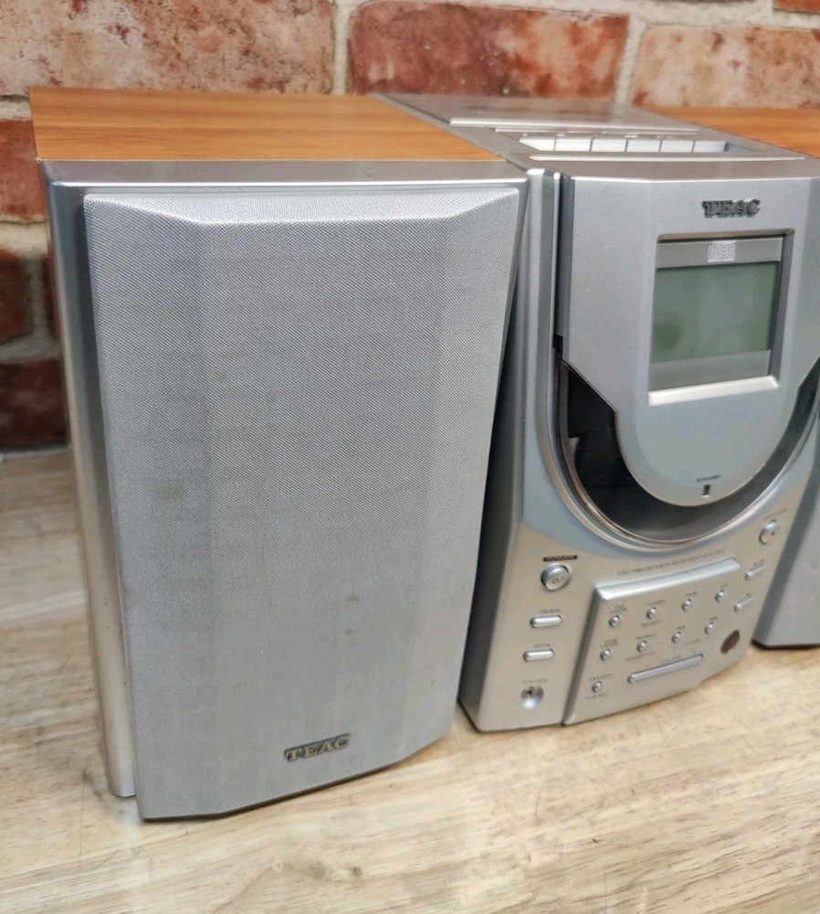 TEAC CD Receiver Cassette System EX-M1 w/Speakers NO REMOTE (READ)