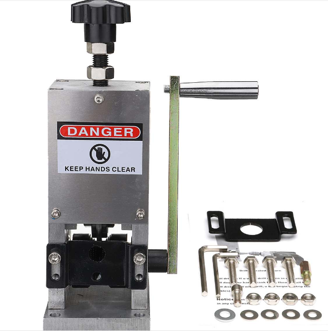 New Hand Wire Cable crimping machine peeling Machine Wire Cable Stripper