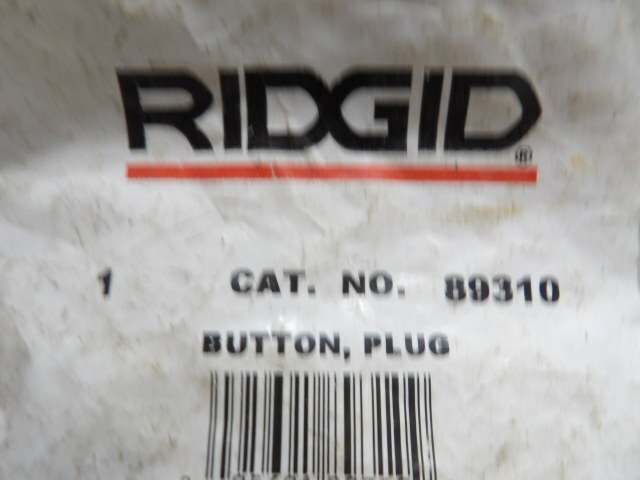 Ridgid 89310 Plug Button - Made in the USA